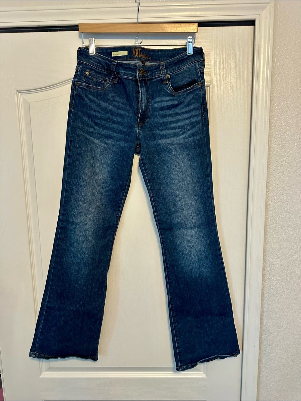 Kut from the Kloth Women's Dark Blue Bootcut Jeans